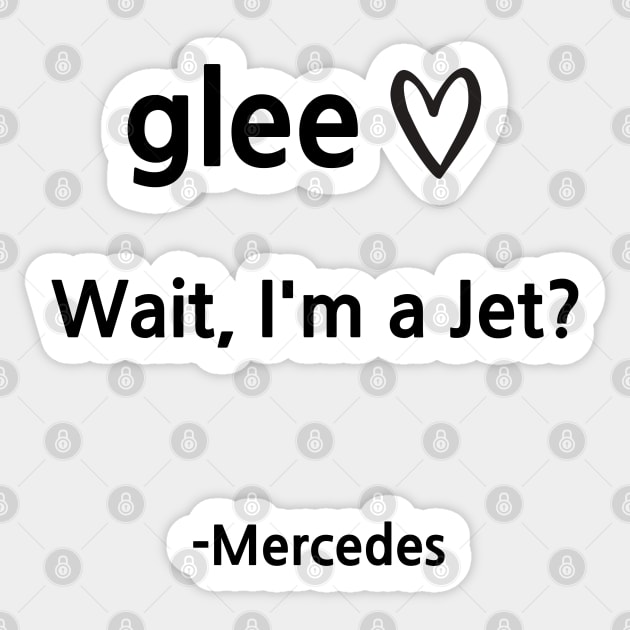 Glee/Mercedes Sticker by Said with wit